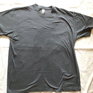 Edgar Allan Poe The Raven T-Shirt Poetry Poem Men's XL